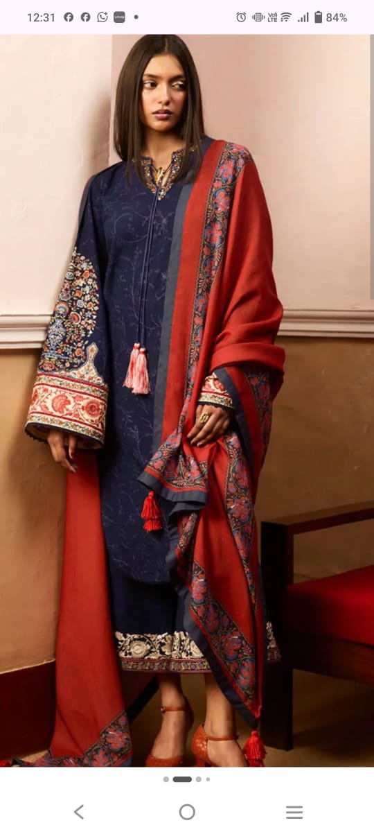 HussainRehar wool shawl