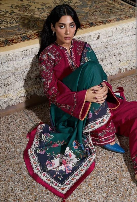 HussainRehar wool shawl minor rejection