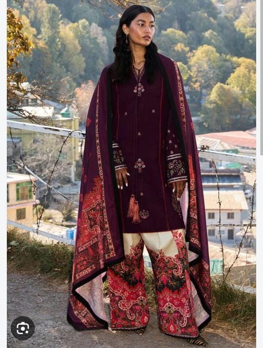 HussainRehar wool shawl minor rejection