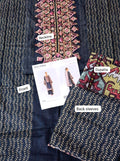 Beechtree khaddar  printed emb  2pc