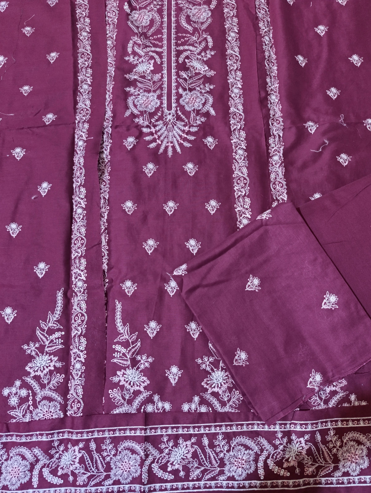 Beechtree khaddar printed emb 2pc