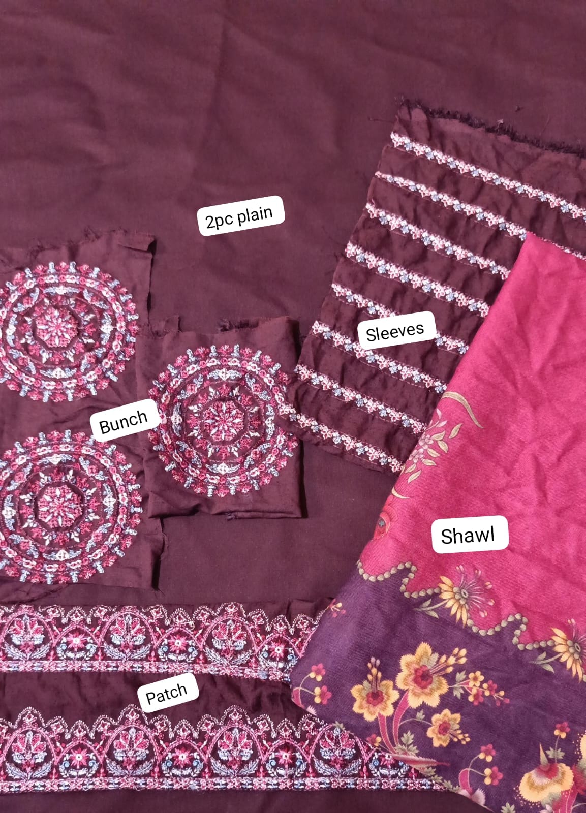HussainRehar karandi emb 3pc