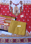 Zulbery khaddar printed 3pc