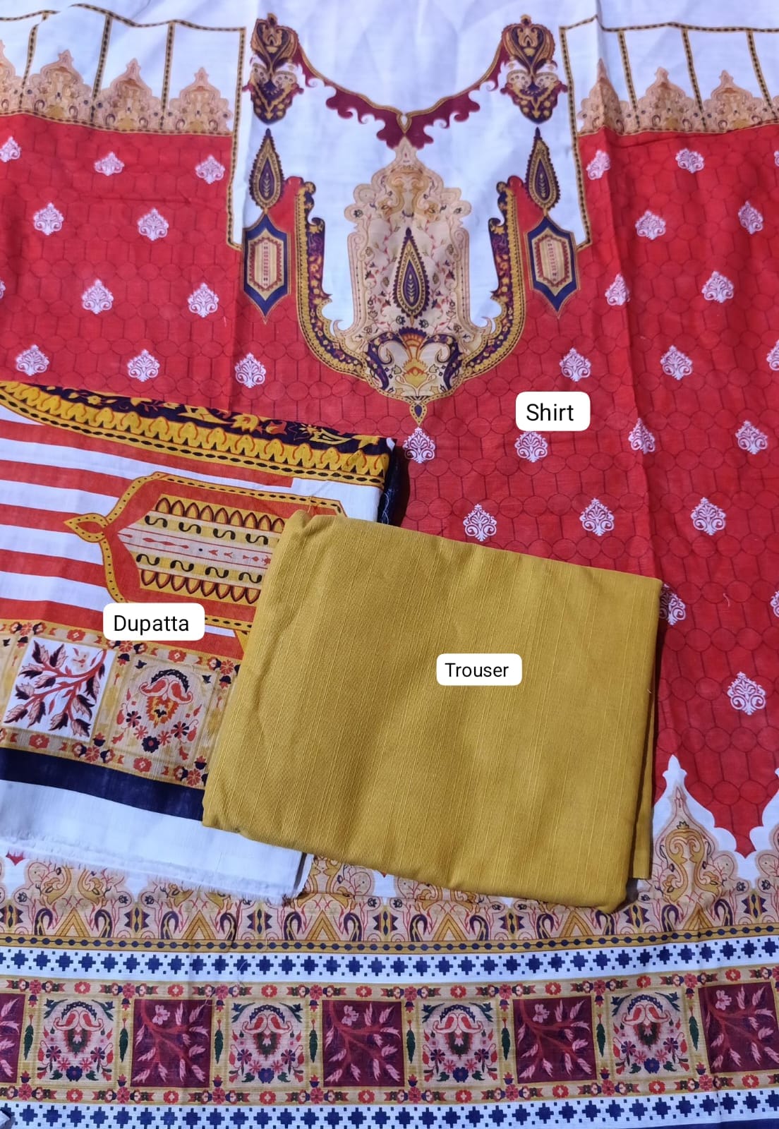 Zulbery khaddar printed 3pc