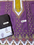 Zulbery khaddar printed 3pc