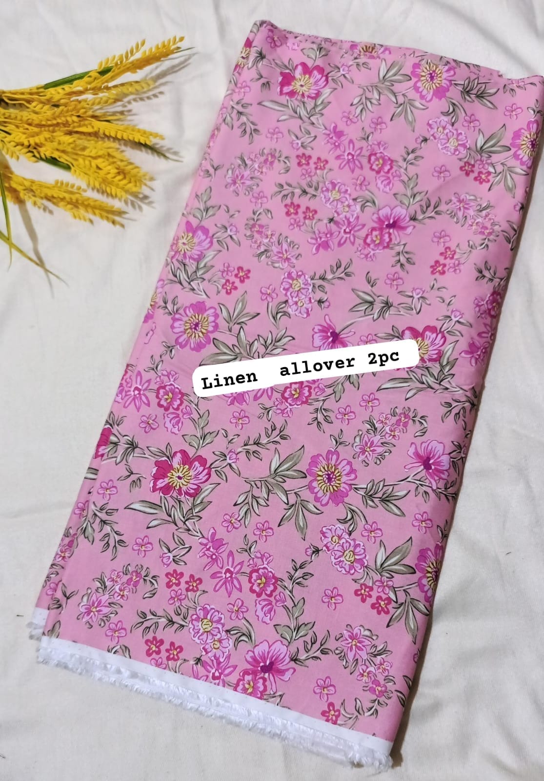 Khaadi printed linen allover 2pc