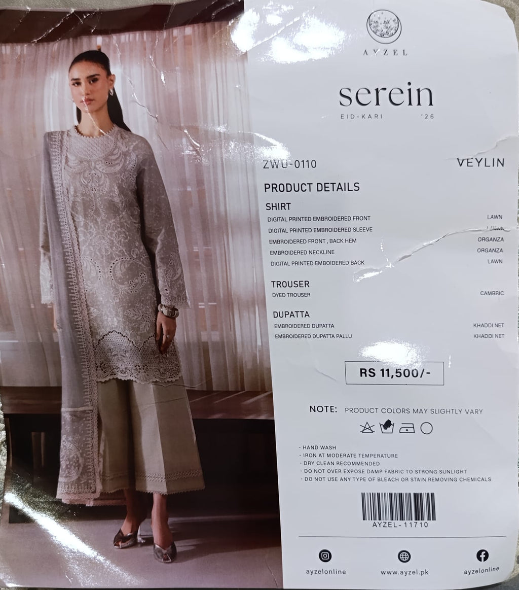 UNSTITCHED LAWN SUIT