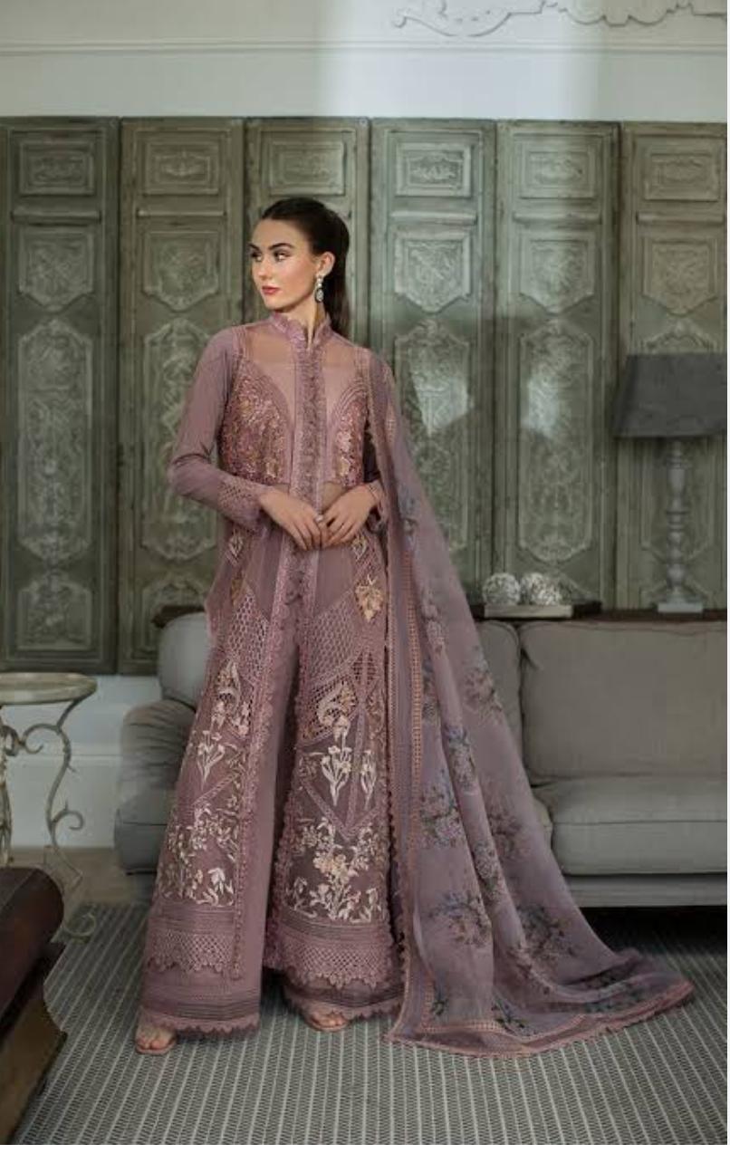UNSTITCGED LUXURY SUIT BY SOBIA NAZIR