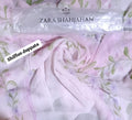 Zarashah jahan printed bamber shiffon duppata
