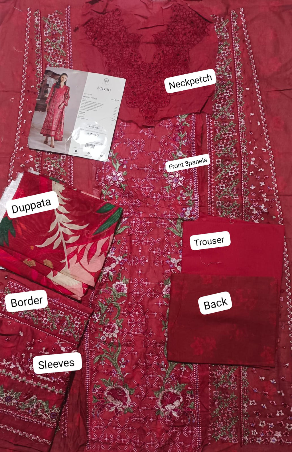 Valora Lawn Suit 2026 -ayzel serein Elegant Summer Dress
