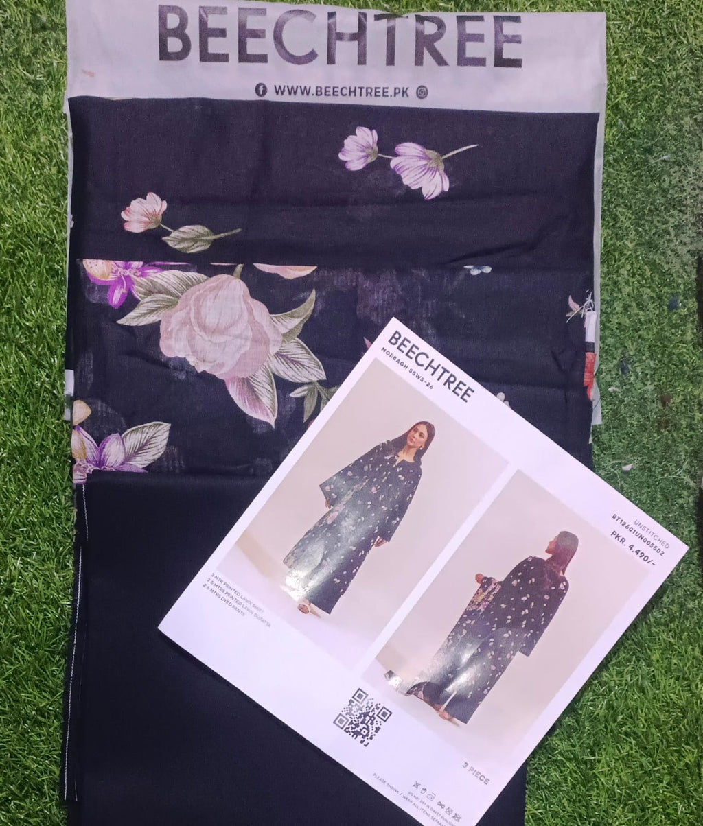 Beechtree lawn printed 3pc unstitched
