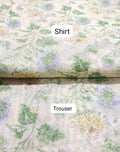 Ethnic printed khaddi net 2pc