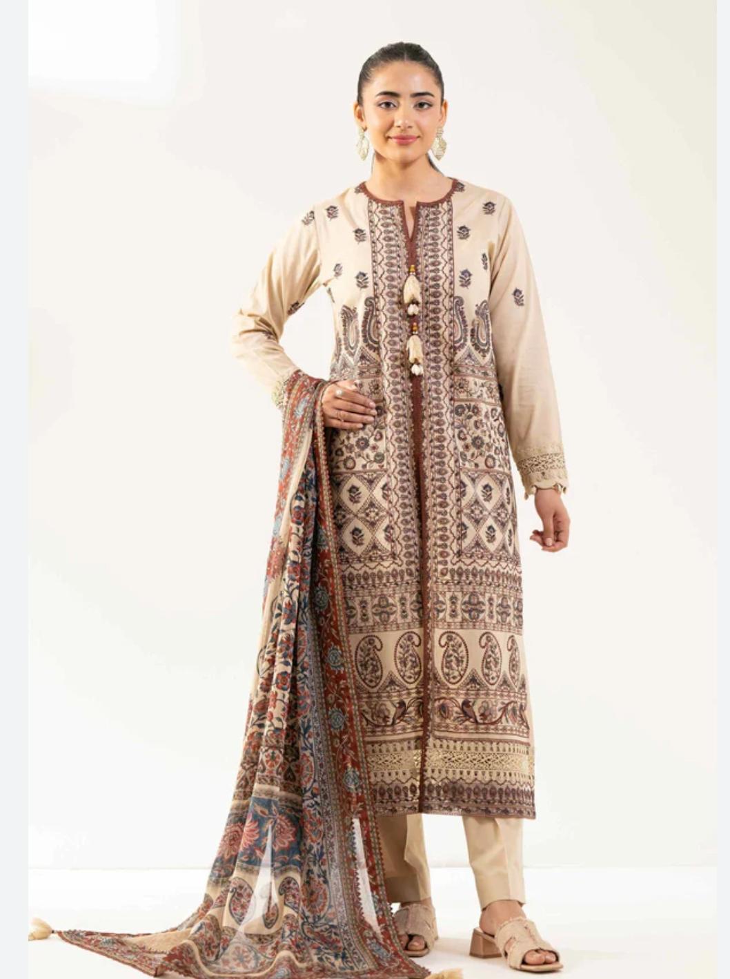 Nishat Lawn emb 3pc unstitched