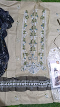 nishat lawn embroiderd 3 piece