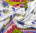 Hussain rehar printed silk dupatta