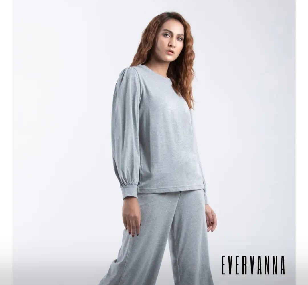 Evervanna stitched shirt jursi fabric summer