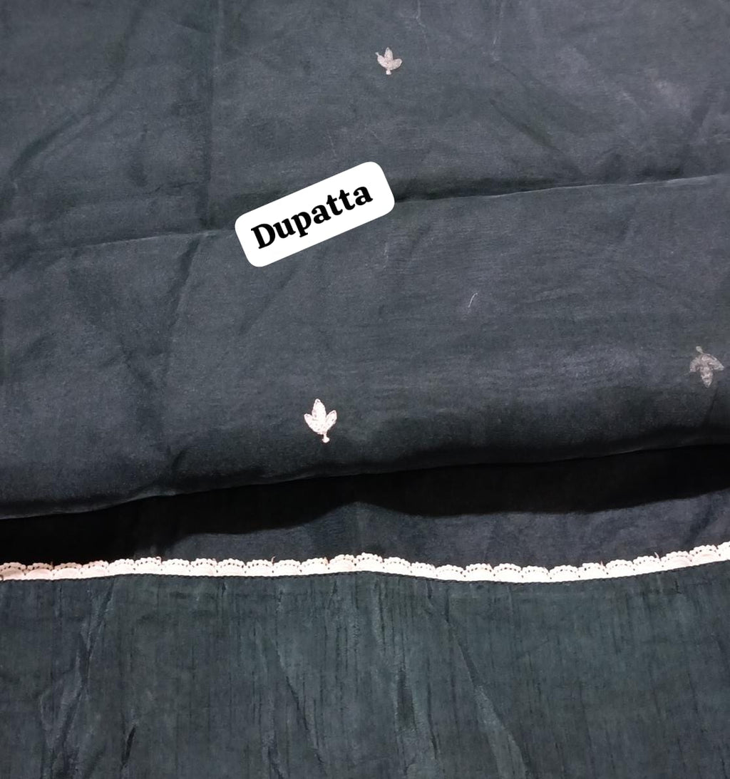 Zarashahjhan emb organza dupatta