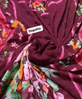 Zarashahjhan printed chiffon dupatta