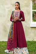 JAzmin lawn 3pc WITH EMB neckline