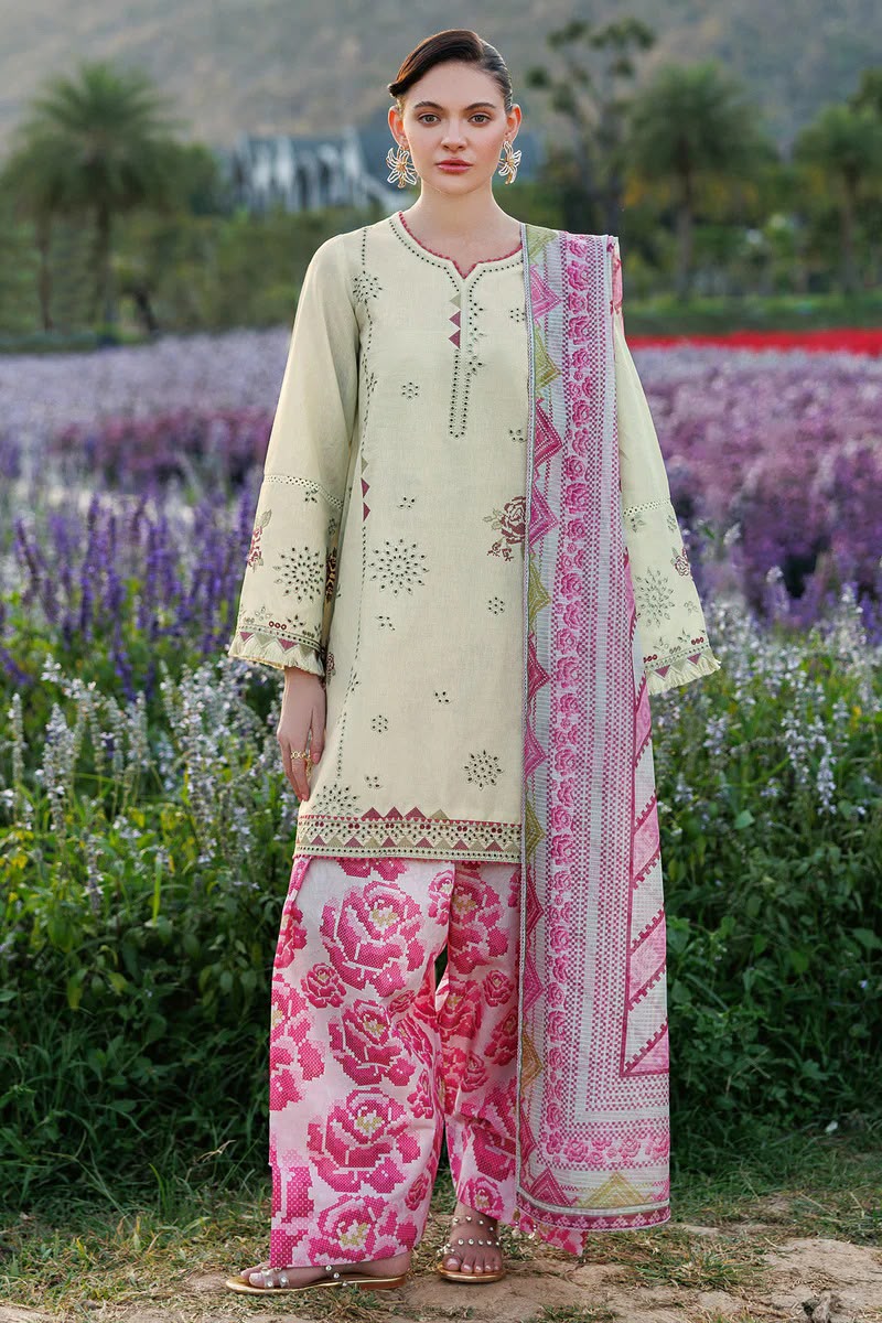 Jazmin emb lawn 3pc
