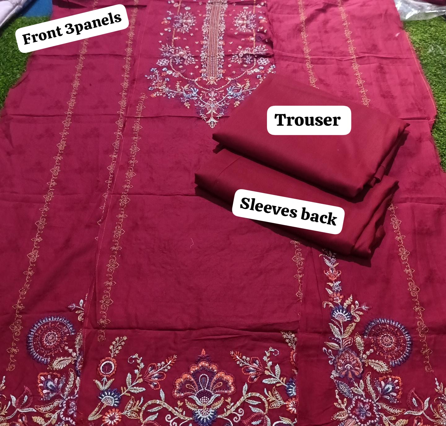 Zarashahjhan lawn emb 2pc
