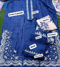 Zarashahjhan emb 3 pc suit unstitched