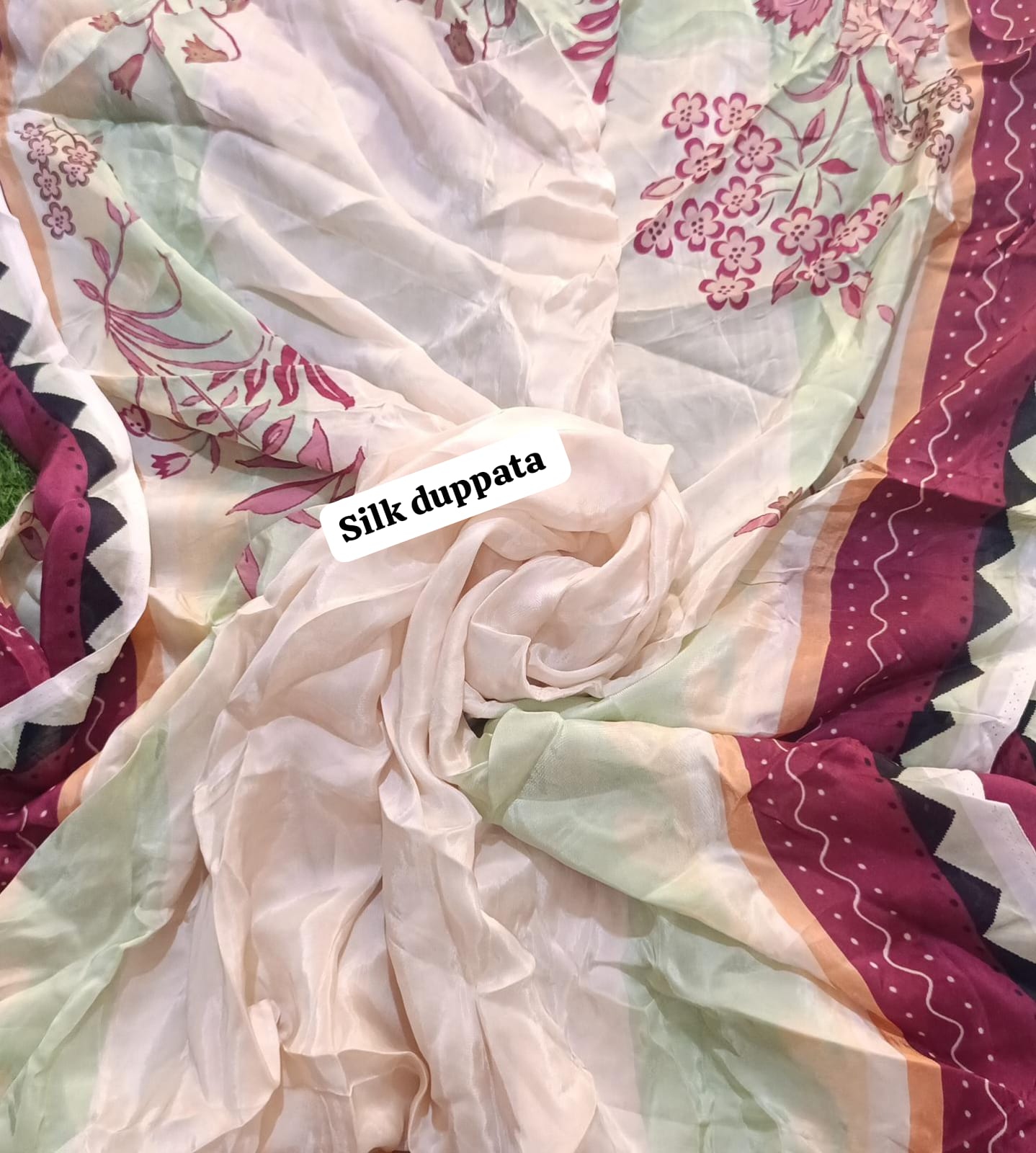 zarashahjhan chiffon dupatta