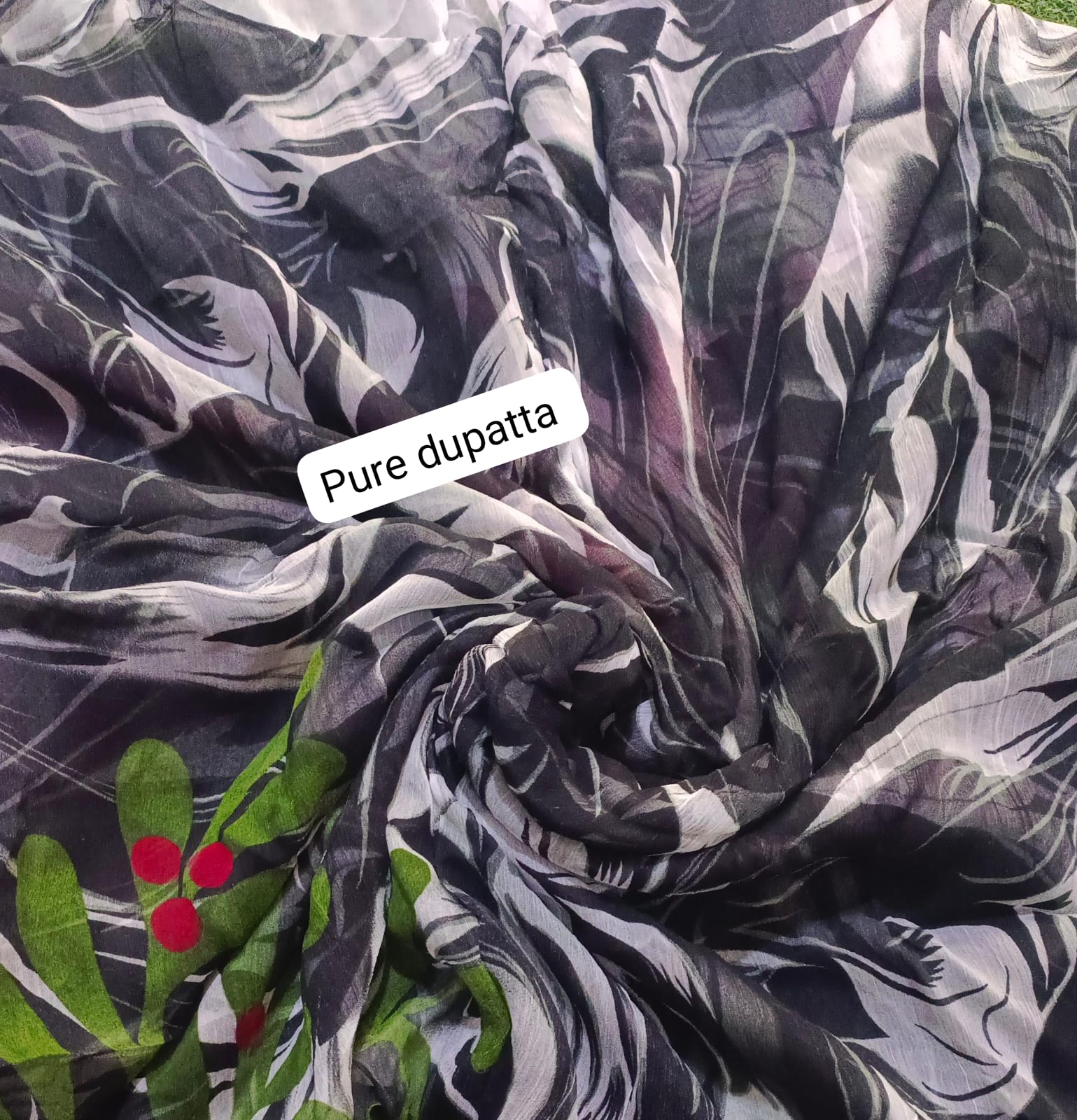 zarashahjhan chiffon dupatta