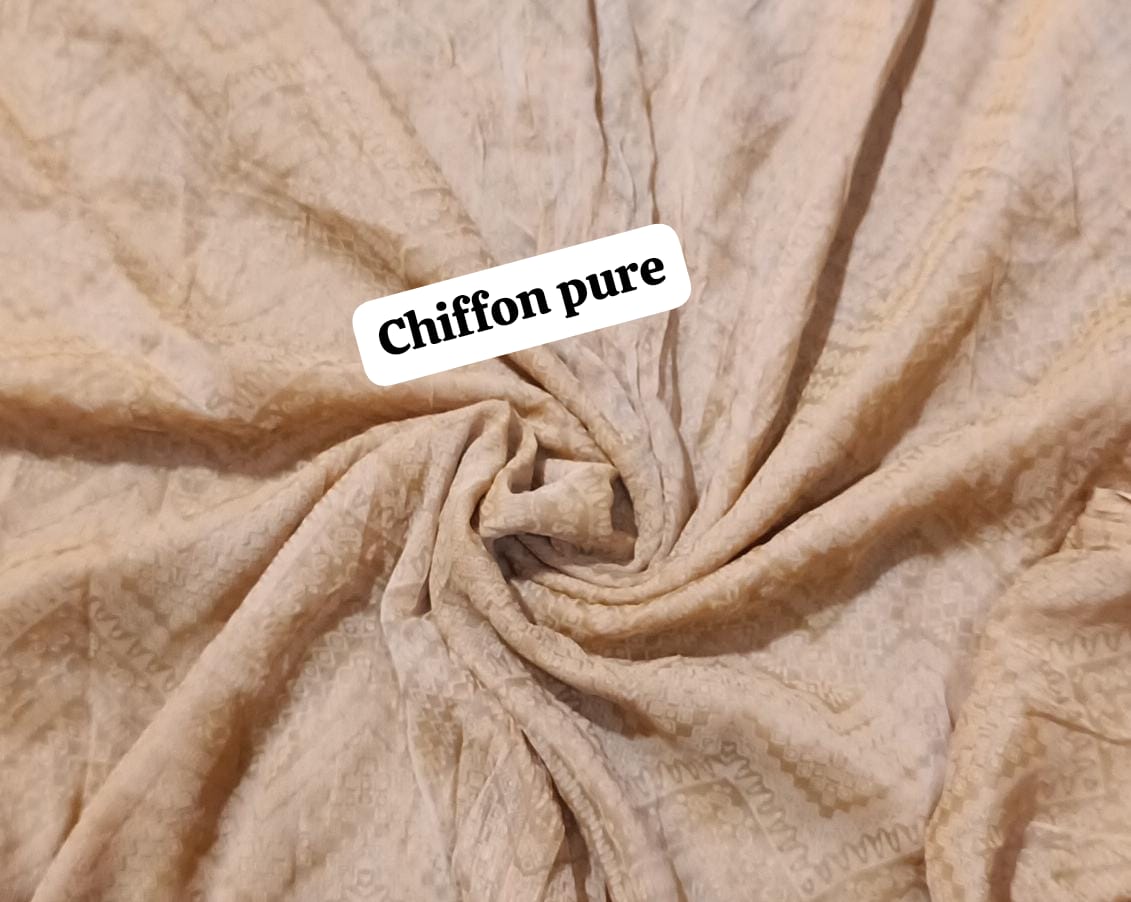 Branded pure chiffon dupatta