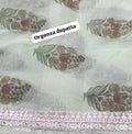 Sobia nazir printed emb organza dupatta