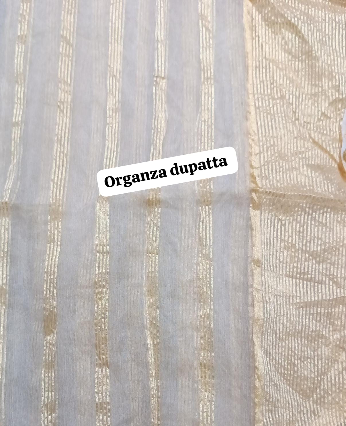 Branded organza dupatta