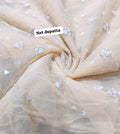 Branded emb net dupatta