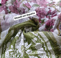Branded khaadi net paste printed dupatta