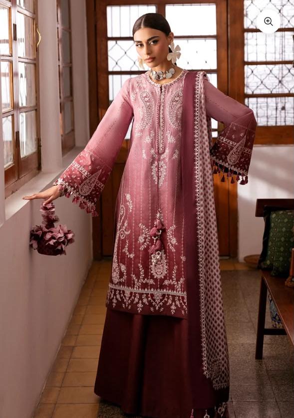JAZMIN EMB LUXURY LAWN SL26-D08