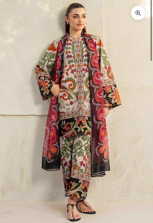 JAZMIN DIGITAL PRINTED LAWN USE-9199