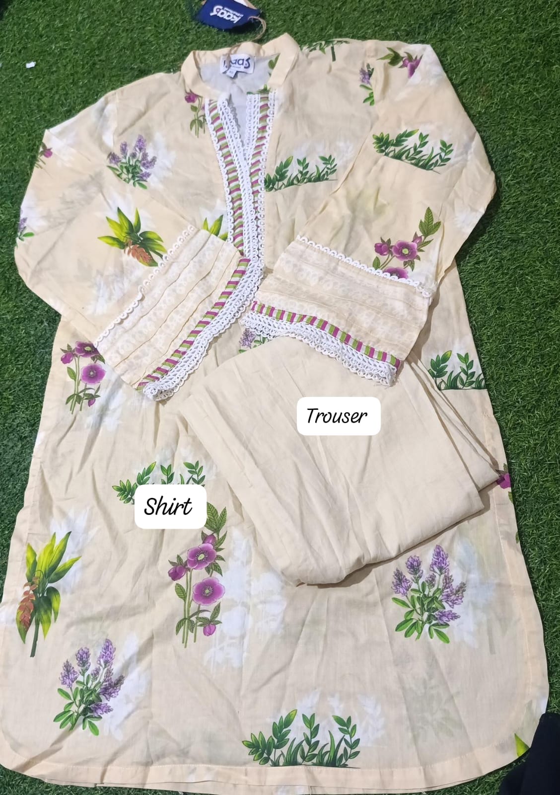 MTJ printed lawn 2pc xs size