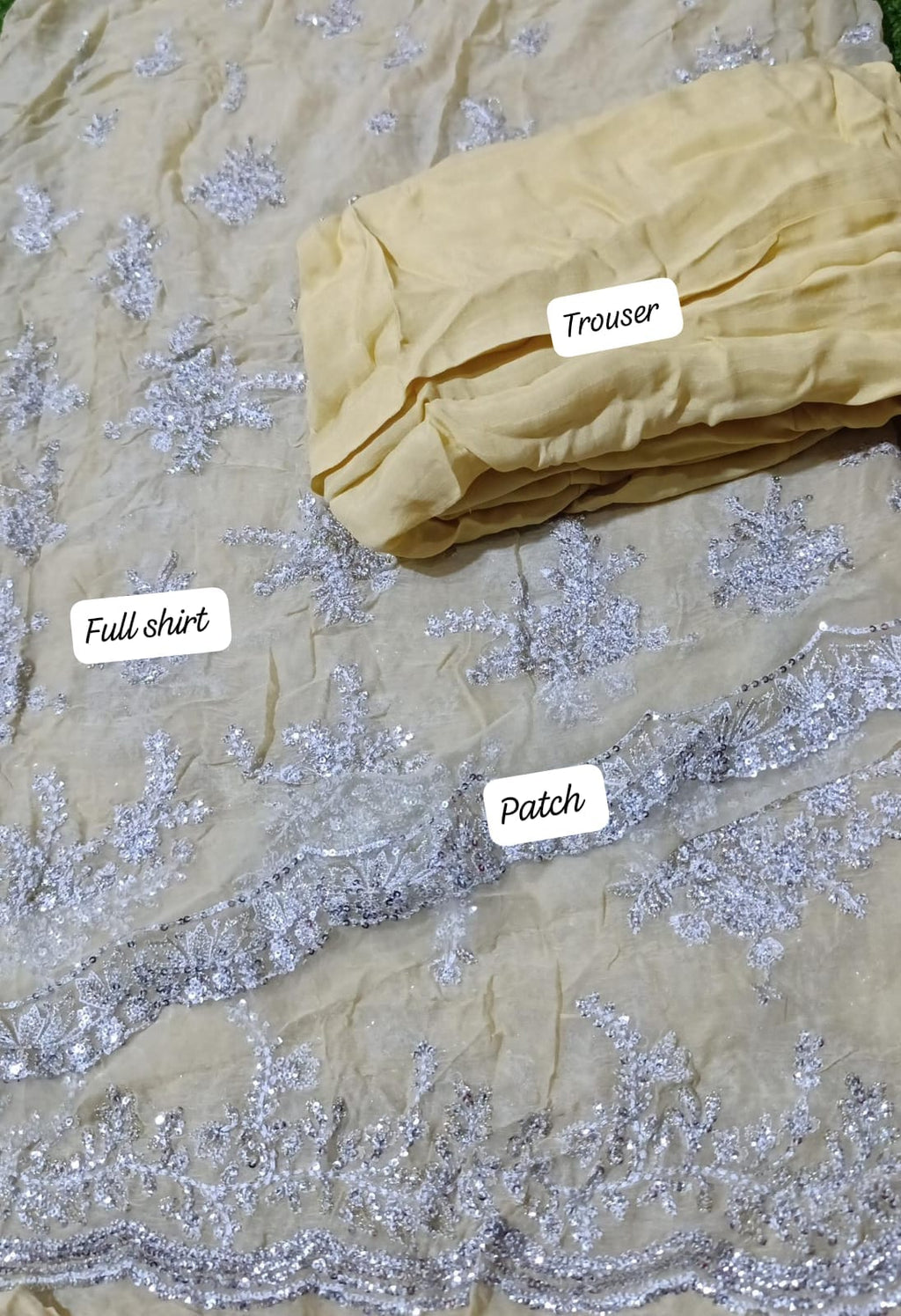 Mushk fancy chiffon 2pc