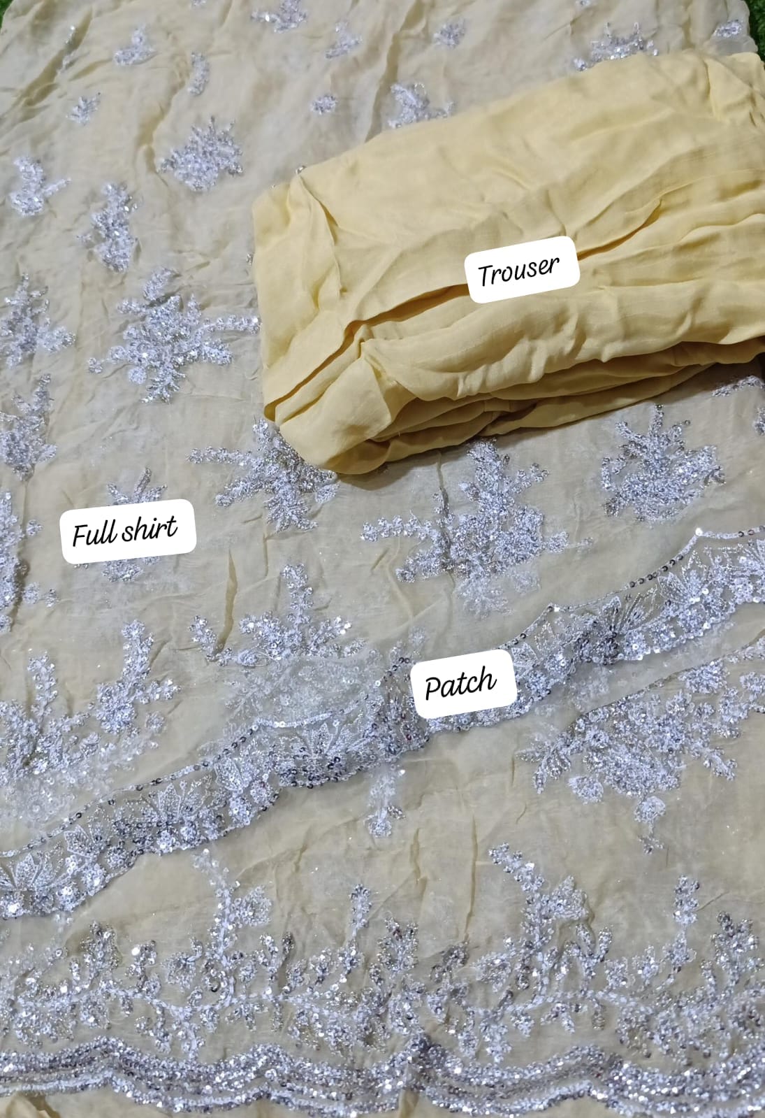 Mushk fancy chiffon 2pc