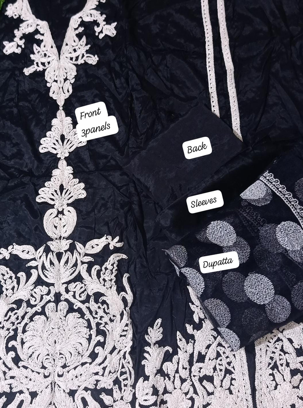 sANA SAFINAZ SILK emb 2pc