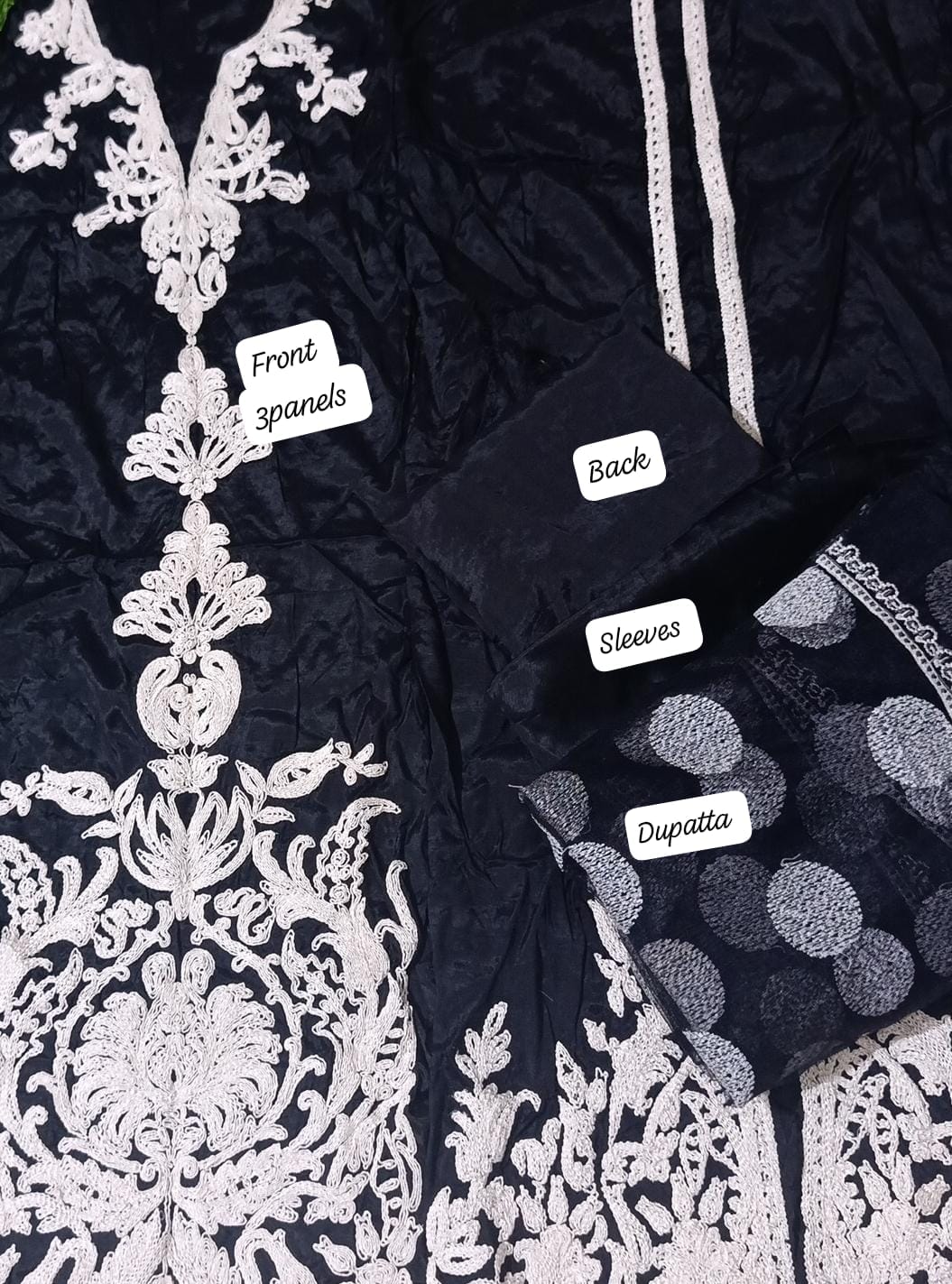 sANA SAFINAZ SILK emb 2pc