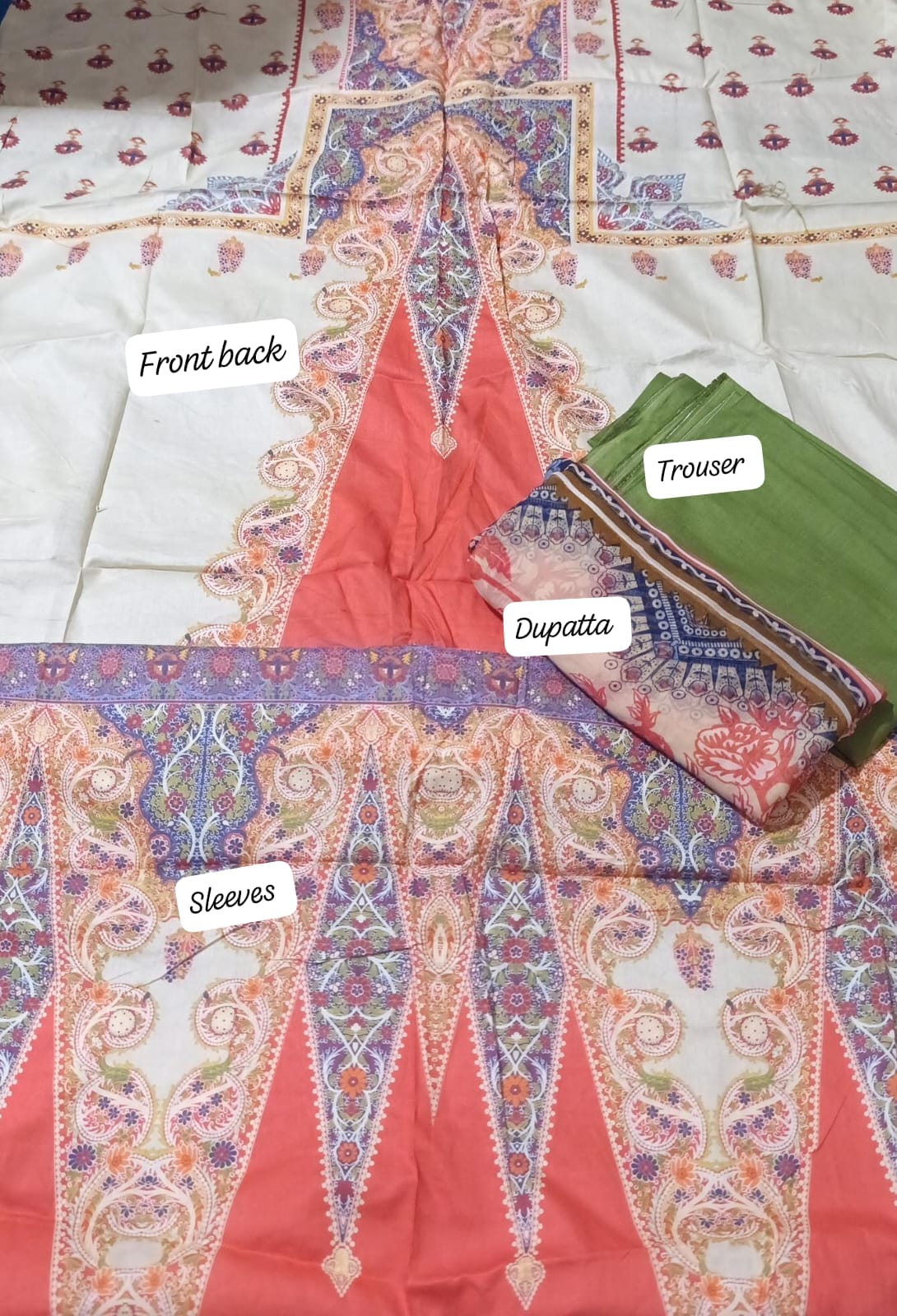 SanaSafinaz lawn printed 3pc