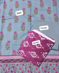 BEECHTREE lawn printed 3pc