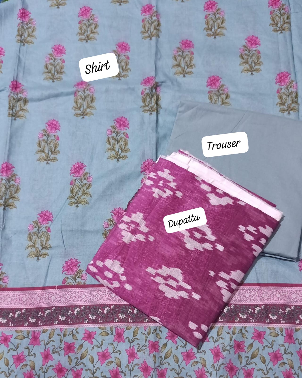BEECHTREE lawn printed 3pc
