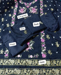 Ethnic silk emb 2pc leftover