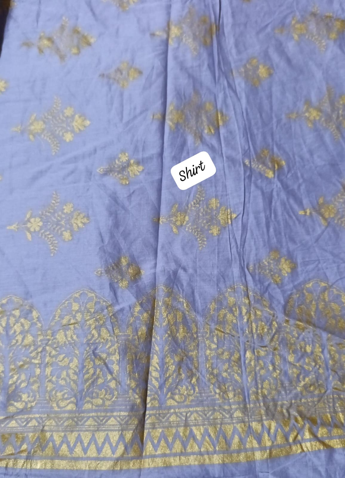 Branded lawn shirt