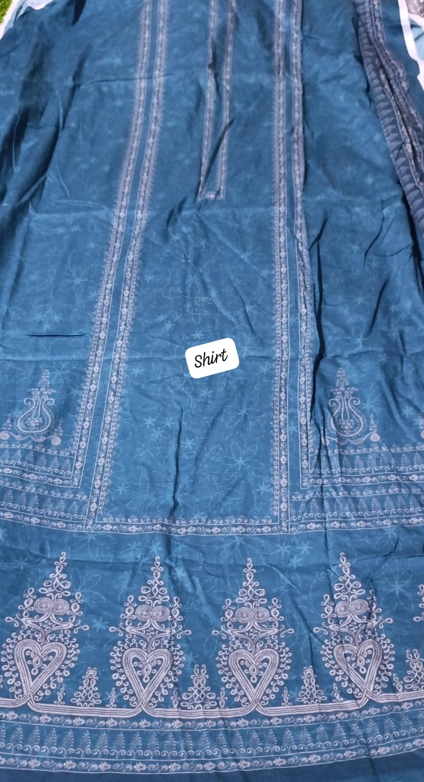 Branded lawn printed shirt