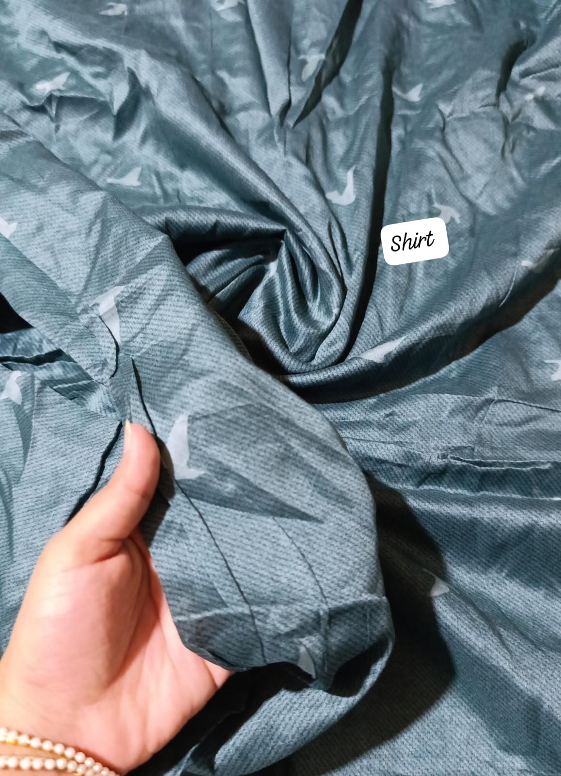 Branded cambric lawn according to small shirt