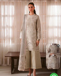AYZAL by afrozeh digital printed emb 3pc bfresh