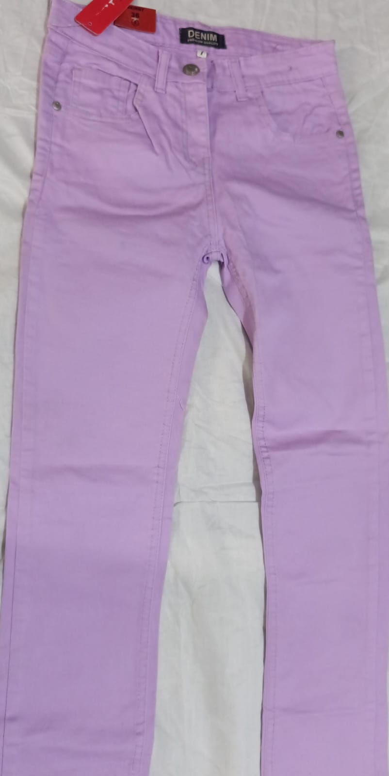 Denim skinny jeans  for kids 7 year