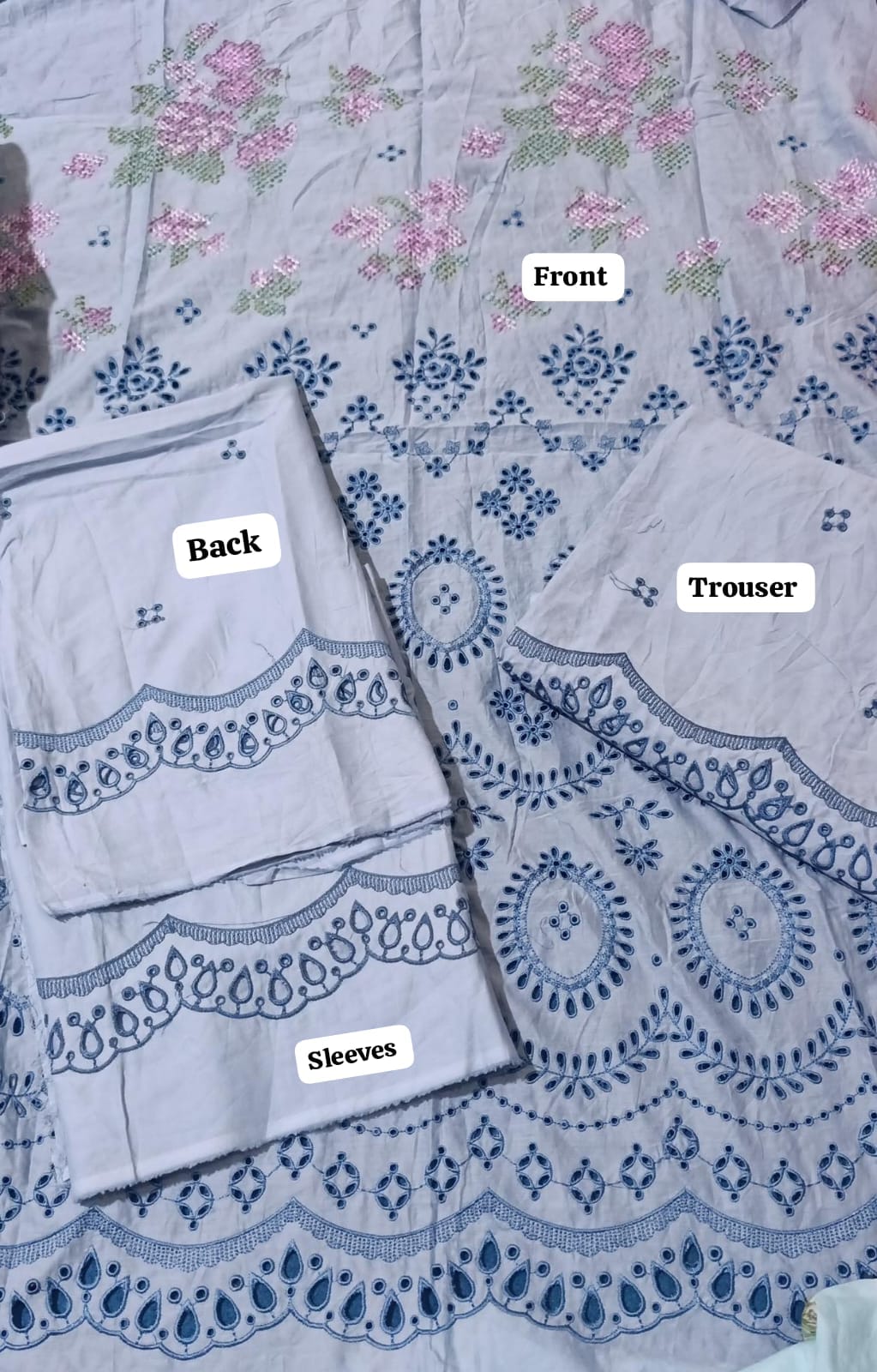 Zarashahjhan lawn emb 2pc